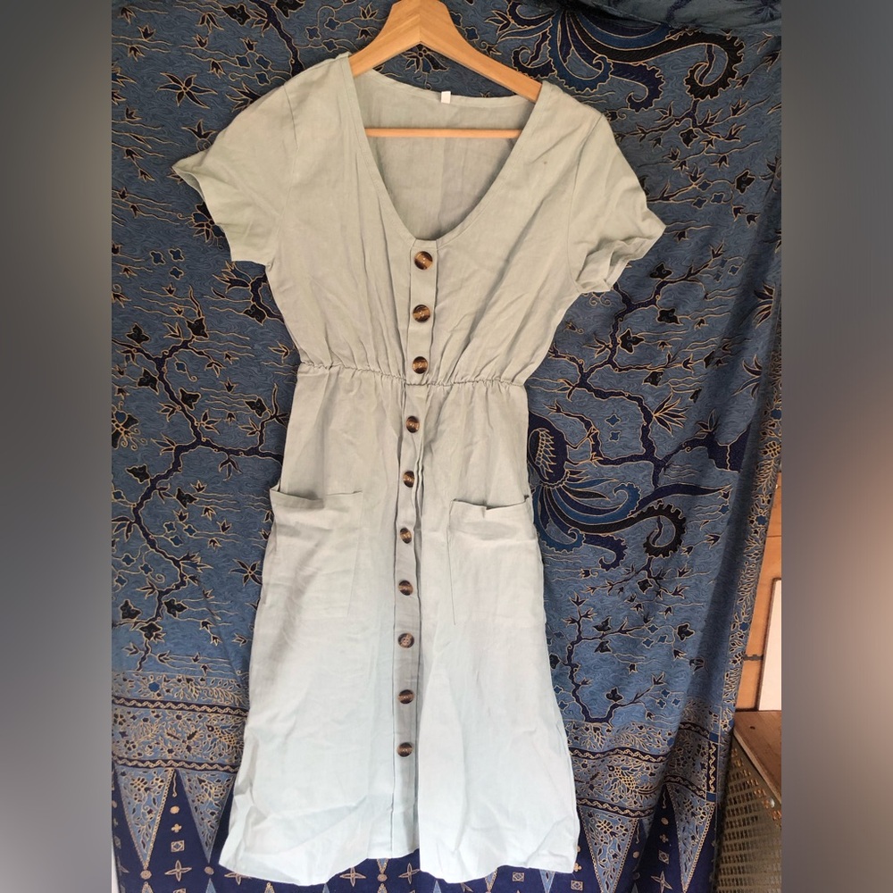 Light Sage dress sz med